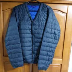 「値下げしました」 avvブラック ボタン付き キルティングダウンジャケット