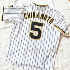 阪神タイガース 近本光司 ユニフォーム 5番 Sサイズ 首掛けメガホン