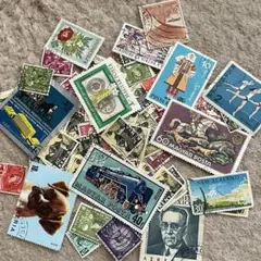 海外の使用済切手 約90枚 セット
