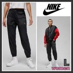 NIKE ジョーダン ウィメンズ ウーブン パンツ ブラック Lサイズ