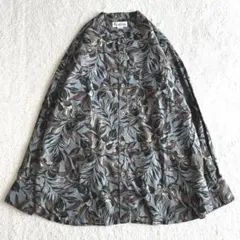 極美品 RNA-N リネンコットン ボタニカルプリントシャツ 近年モデル 長袖のサムネイル