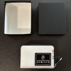 カステルバジャック 牛革 キーケース スマートキー 5連仕様 ホワイト