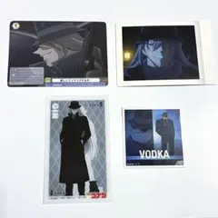 名探偵コナン ジン ウォッカ セット 4枚