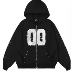 【新品】COZY WORLDWIDE コジー ジップパーカー黒 M 3002014174750023_01_9812w.jpeg