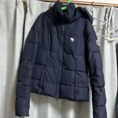 Abercrombie and Fitch ネイビーダウンジャケット