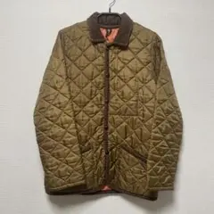 LAVENHAM ラベンハム　キルティングジャケットカーキ 英国製　36