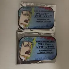 BLEACH グリムジョー 名札缶バッジ - メルカリ