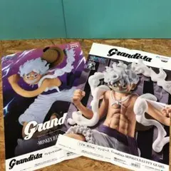 P4553 ワンピース フィギュアポスター ルフィ【2枚】