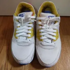 Nike Air スニーカー US 7 ホワイト/イエロー最終値下げ