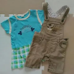 rag pet　ロンパース2点　70　80