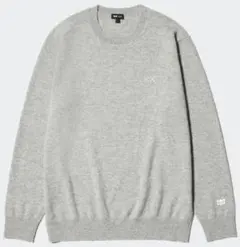 UNIQLO ユニクロ KAWS カウズ グレー カシミアクルーネックセーター