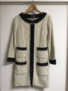 再値下げ♡グレースコンチネンタル♡パール付コートのサムネイル
