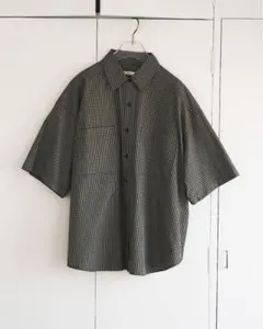 anuke アンヌーク Work Pocket Shirts ネイビー - メルカリ