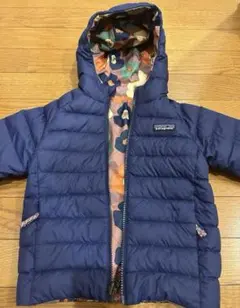 4T patagonia リバーシブル・ダウン・セーター・フーディ