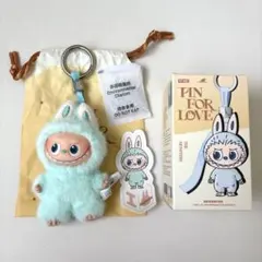 正規品 【 I 】POPMART ラブブ ぬいぐるみペンダント イニシャル