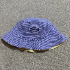 プチバトー　リバーシブル 帽子 55cm 綿100%のサムネイル