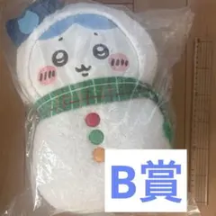 【未開封】 ちいかわ ハチワレ エニマイくじ B賞 ぬいぐるみ ゆきだるまのサムネイル