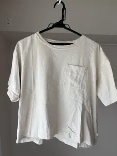 Converse 半袖Tシャツ ポケット付き ベージュのサムネイル