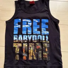BABYDOLL ノースリーブタンクトップ 120