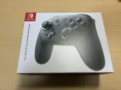 Switch プロコン　純正　箱、本体、未開封ケーブル