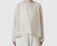 yoli Gingham simple wide blouse ネストローブ - メルカリ