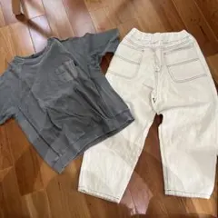 韓国子供服Tシャツ パンツ セット