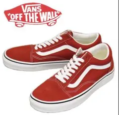 VANS OLD SKOOL レッド スニーカー