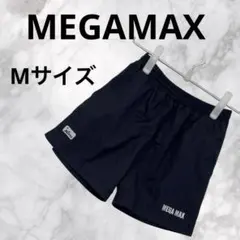さY373 MEGAMAX ナイロン ショートパンツ M ネイビー　卓球ウェア