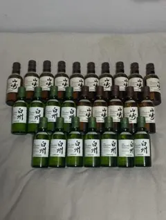 サントリー 山崎 白州 ノンエイジ ミニボトル 180ml 20本セット - メルカリ