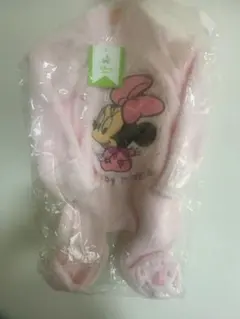 ミニーマウス ピンクロンパース 50-80 新品