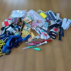 手芸用具と素材セット