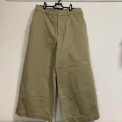 UNIQLO ワイドパンツ　ウエスト73センチ