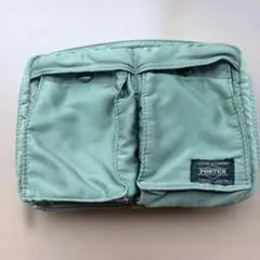 PORTER 吉田カバン ポーチ セージグリーン 希少人気モデル！ - メルカリ