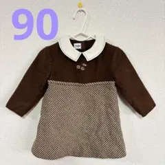 襟付き ワンピース