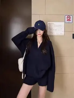 セットアップニットパンツ