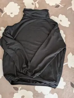 ❀首元くしゅくしゅ❀黒トレ―ナ―ゆったり感М