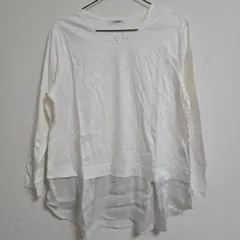 StyleNote 長袖 トップス ホワイト LLサイズ