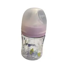 pigeon 160ml 哺乳瓶 クリア・パープル