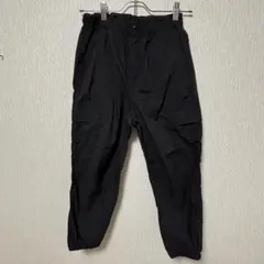 UNIQLO ユニクロ カーゴパンツ 黒 キッズ150cm ブラック 男女兼用