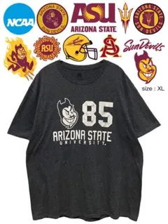 ASU Sun Devilsアリゾナ大学 Tシャツ アメフト カレッジ US古着 - メルカリ