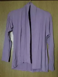 UNIQLO パープル カーディガン Sサイズ