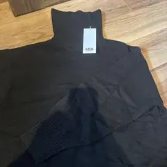 AZUL ブラック タートルネック セーター Mサイズ