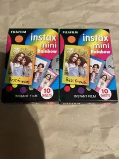 FUJIFILM instax mini Rainbow 10枚入り　2個