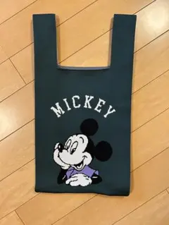 【未使用】ミッキーマウス トートバッグ ダークグリーン