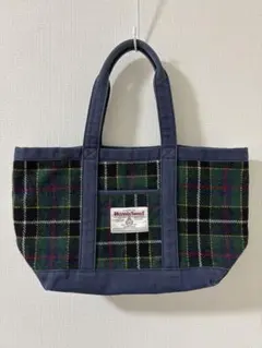 Harris Tweed チェック柄トートバッグのサムネイル