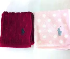 Ralph Lauren タオルハンカチ 2枚セット