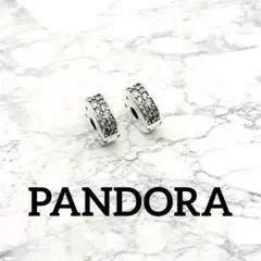 PANDORAチャーム☆クリップ2個セット - メルカリ