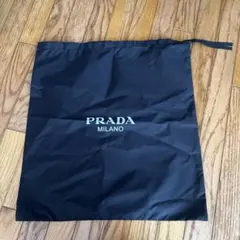 プラダ　ナイロン巾着ポーチ　保存袋　PRADA 黒