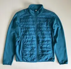 UNIQLO エアテック フリース ジャケット ティールカラー メンズM
