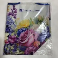 CRYSTAL JEMMY クリスタルジェミー花柄エコバッグ　非売品　ノベルティのサムネイル